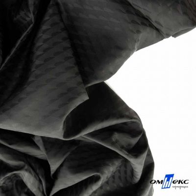 Ткань подкладочная Жаккард PV2416932, 93г/м2, 145 см,черный - купить в Самаре. Цена 236.53 руб.