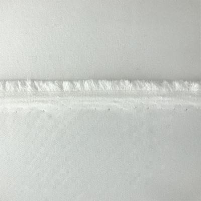 Костюмная ткань "Элис", 220 гр/м2, шир.150 см, цвет молочно-белый  - купить в Самаре. Цена 303.10 руб.