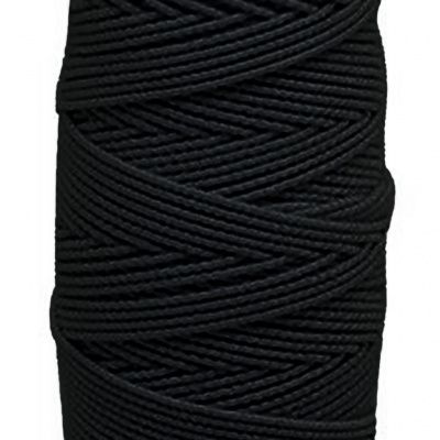 Нитка - резинка Спандекс 25 м (уп-10шт)-чёрные - купить в Самаре. Цена: 36.02 руб.