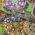 Плательная ткань "Фламенко" 25.1, 80 гр/м2, шир.150 см, принт этнический - купить в Самаре. Цена 243.96 руб.
