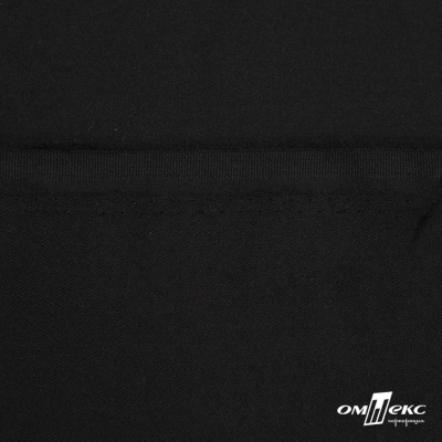 Ткань костюмная "Матте" 80% P, 16% R, 4% S, 170 г/м2, шир.150 см, цв-черный #1 - купить в Самаре. Цена 372.90 руб.