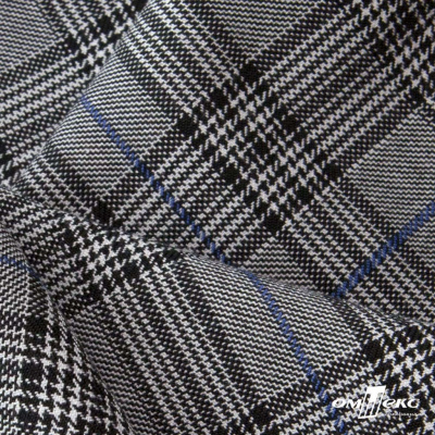 Ткань костюмная "Клер" 80% P, 16% R, 4% S, 200 г/м2, шир.150 см,#3 цв-серый/синий - купить в Самаре. Цена 412.02 руб.