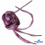 Шнурки #107-01, плоские 130 см, цв.розовый металлик - купить в Самаре. Цена: 35.45 руб.
