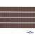 Репсовая лента 005, шир. 6 мм/уп. 50+/-1 м, цвет коричневый - купить в Самаре. Цена: 88.45 руб.