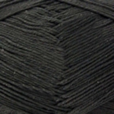 Пряжа "Бонди", 100% имп.мерсеризованный хлопок, 100гр, 270м, цв.003-черный - купить в Самаре. Цена: 140.88 руб.