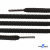 Шнурки #106-09, круглые 130 см, цв.чёрный - купить в Самаре. Цена: 21.92 руб.