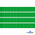 Репсовая лента 019, шир. 6 мм/уп. 50+/-1 м, цвет зелёный - купить в Самаре. Цена: 87.54 руб.