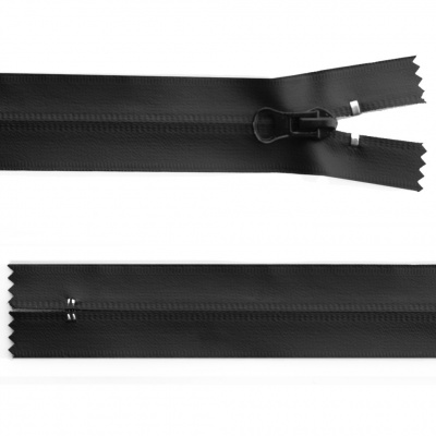 Молния водонепроницаемая PVC Т-7, 18 см, неразъемная, цвет чёрный - купить в Самаре. Цена: 21.20 руб.
