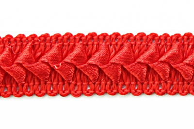 Тесьма декоративная "Самоса" 091, шир. 20 мм/уп. 33+/-1 м, цвет красный - купить в Самаре. Цена: 304.43 руб.