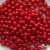 0404-0140-Бусины пластиковые под жемчуг "ОмТекс", 8 мм, (уп.50гр=218+/-3шт), цв.072-красный - купить в Самаре. Цена: 42.84 руб.