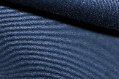 Ткань костюмная 8874/3, цвет темно-синий, 100% полиэфир - купить в Самаре. Цена 433.60 руб.