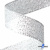 Лента металлизированная "ОмТекс", 25 мм/уп.22,8+/-0,5м, цв.- серебро - купить в Самаре. Цена: 96.64 руб.