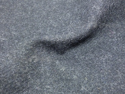 Ткань костюмная п/шерсть №2096-2-2, 300 гр/м2, шир.150см, цвет т.серый - купить в Самаре. Цена 512.30 руб.