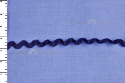 Тесьма плетеная "Вьюнчик"/т.синий - купить в Самаре. Цена: 48.03 руб.