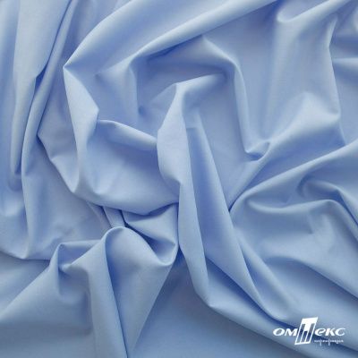 Ткань сорочечная Темза, 80%полиэстр 20%вискоза, 120 г/м2 ш.150 см, цв.голубой - купить в Самаре. Цена 269.93 руб.