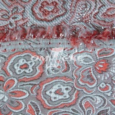 Ткань костюмная жаккард, 135 гр/м2, шир.150см, цвет красный№12 - купить в Самаре. Цена 441.92 руб.