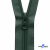 Спиральная молния Т5 890, 80 см, автомат, цвет т.зелёный - купить в Самаре. Цена: 16.61 руб.