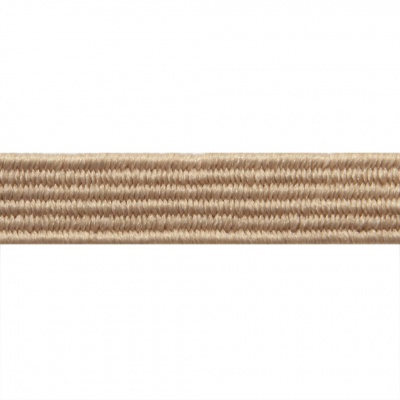 Резиновые нити с текстильным покрытием, шир. 6 мм ( упак.30 м/уп), цв.- 97-бежевый - купить в Самаре. Цена: 152.05 руб.