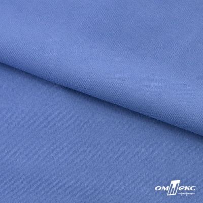 Трикотажное полотно Джерси Понте-де-Рома, 95% / 5%, 150 см, 290гм2, цв. серо-голубой, м - купить в Самаре. Цена 297 руб.