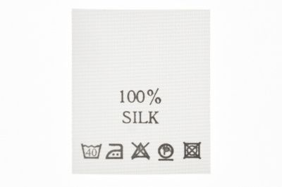 Состав и уход 100% Silk 200 шт - купить в Самаре. Цена: 232.29 руб.