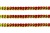 Пайетки "ОмТекс" на нитях, CREAM, 6 мм С / упак.73+/-1м, цв. 96 - красный - купить в Самаре. Цена: 484.77 руб.
