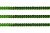 Пайетки "ОмТекс" на нитях, SILVER-BASE, 6 мм С / упак.73+/-1м, цв. 4 - зеленый - купить в Самаре. Цена: 484.77 руб.