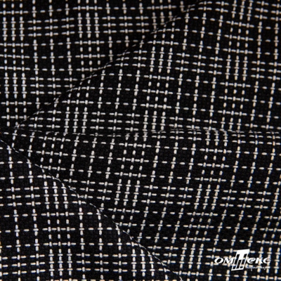 Ткань костюмная "Гарсия" 80% P, 18% R, 2% S, 335 г/м2, шир.150 см, Цвет черный - купить в Самаре. Цена 669.66 руб.