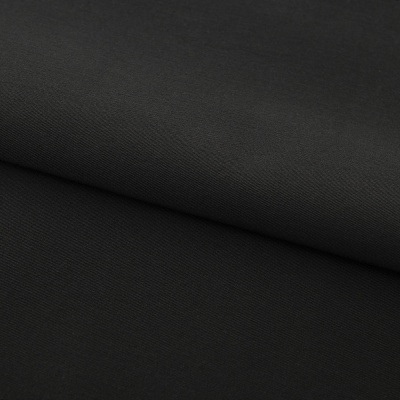 Костюмная ткань с вискозой "Меган", 210 гр/м2, шир.150см, цвет чёрный - купить в Самаре. Цена 382.42 руб.