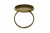 Заготовка для рукоделия металлическая фигурная для кольца 15мм - купить в Самаре. Цена: 7.44 руб.