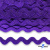Тесьма вьюнчик 0381-0080, 8 мм/упак.33+/-1м, цвет 9530-фиолетовый - купить в Самаре. Цена: 107.26 руб.