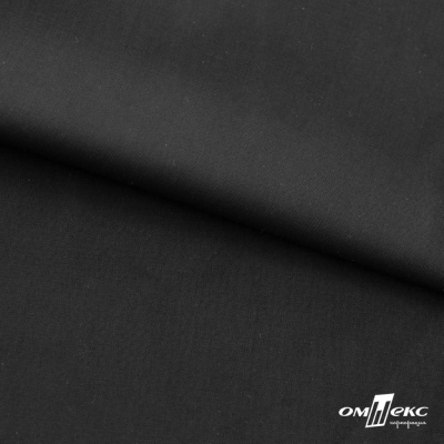 Ткань сорочечная Темза, 80%полиэстр 20%вискоза, 120 г/м2 ш.150 см, цв.черный - купить в Самаре. Цена 269.93 руб.