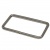 Рамка металлическая прямоугольная, 40 х 15 мм- тём.никель - купить в Самаре. Цена: 4.60 руб.