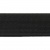 Резинка 25 мм Тканая, 13,75 гр/п.м, (бобина 25 +/-0,5 м) - черная  - купить в Самаре. Цена: 11.67 руб.