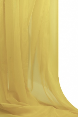 Портьерный капрон 12-0826, 47 гр/м2, шир.300см, цвет св.жёлтый - купить в Самаре. Цена 137.27 руб.