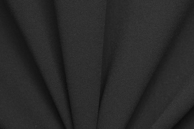 Костюмная ткань с вискозой "Бриджит", 210 гр/м2, шир.150см, цвет чёрный - купить в Самаре. Цена 570.73 руб.
