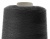 Швейные нитки (армированные) 28S/2, нам. 2 500 м, цвет чёрный - купить в Самаре. Цена: 139.91 руб.