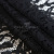 Кружевное полотно #2307, 145 гр/м2, шир.150см, цвет чёрный - купить в Самаре. Цена 449.07 руб.