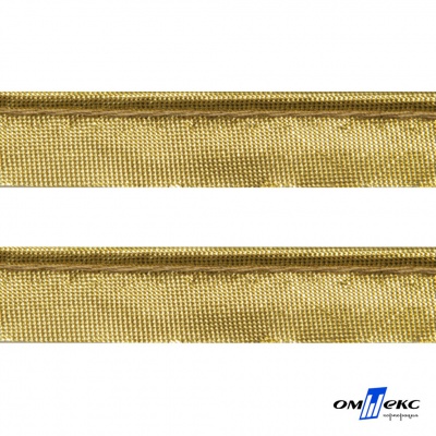 Кант атласный 136, шир. 12 мм (в упак. 65,8 м), цвет золото - купить в Самаре. Цена: 433.08 руб.