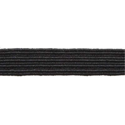 Резинка продежка С-52, шир. 7 мм (20 шт/10 м), цвет чёрный - купить в Самаре. Цена: 1 338.93 руб.