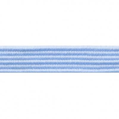 Резиновые нити с текстильным покрытием, шир. 6 мм ( упак.30 м/уп), цв.- 108-голубой - купить в Самаре. Цена: 155.22 руб.